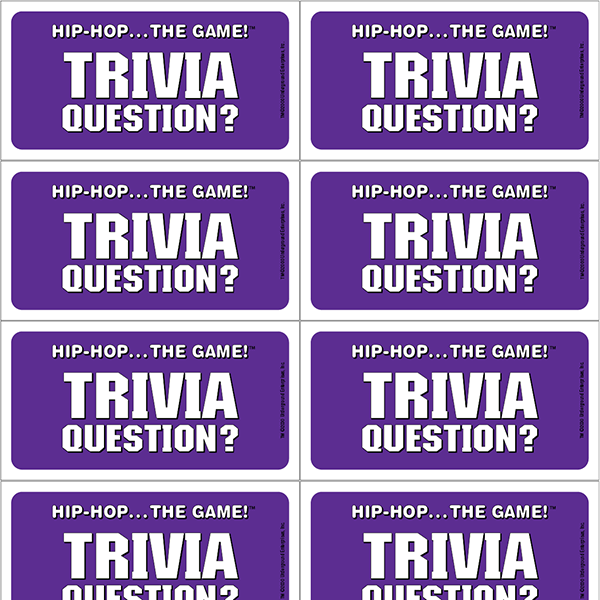 Hip Hop Trivia-Click to Download